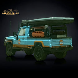 AutoBots Models Toyota Land Cruiser LC79 Gulf Livery 1:64 Limited to 699 PCS (ONLINE ORDER ONLY)