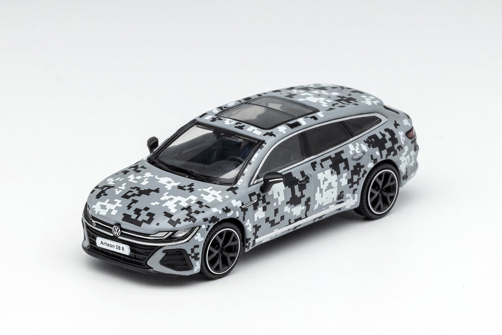 GCD Volkswagen Arteon R Grey Urban Camouflage 1:64 KS-030-202 (ONLINE ORDER ONLY)