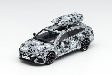 GCD Volkswagen Arteon R Grey Urban Camouflage 1:64 KS-030-202 (ONLINE ORDER ONLY)