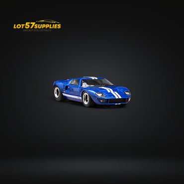 Zoom Ford GT40 MK1 Blue White Stipe #2 1:64 (ONLINE ORDER ONLY)