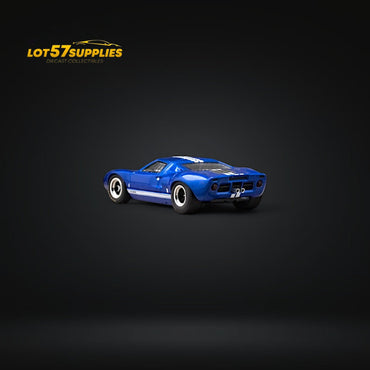 Zoom Ford GT40 MK1 Blue White Stipe #2 1:64 (ONLINE ORDER ONLY)