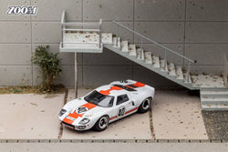 Zoom Ford GT40 MK1 White Gulf Livery #40 1:64 (ONLINE ORDER ONLY)