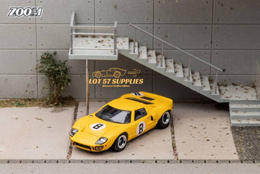 Zoom Ford GT40 MK1 Yellow #8 1:64 (ONLINE ORDER ONLY)
