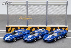 Zoom Ford GT40 MK1 Blue White Stipe #2 1:64 (ONLINE ORDER ONLY)