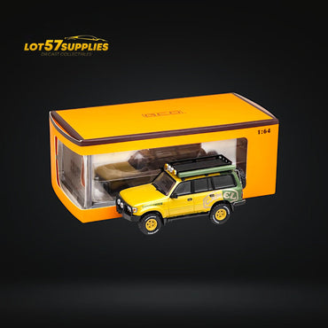 GCD Toyota Land Cruiser LC80 Camel Cup Version With Accessories 1:64 (ONLINE ORDER ONLY)