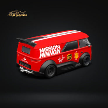 Mini Dream Volkswagen T1 RWB Van in Red WM Livery 1:64 (ONLINE ORDER ONLY)
