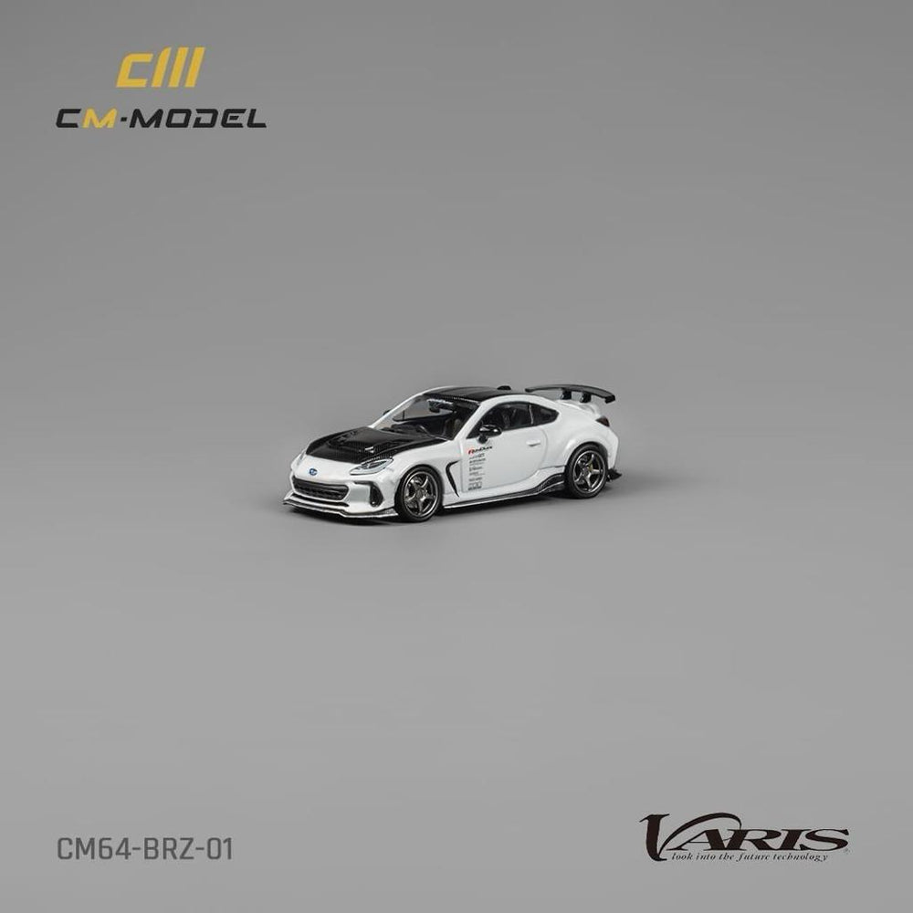 CM Model Subaru BRZ Varis BRZ ARISING-1 in White 1:64 CM64-BRZ-01 (ONLINE ORDER ONLY)