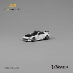 CM Model Subaru BRZ Varis BRZ ARISING-1 in White 1:64 CM64-BRZ-01 (ONLINE ORDER ONLY)