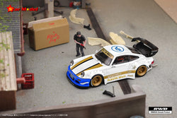 Star Model Porsche RWB 930 GT Wing NFS White Livery 1:64 (ONLINE ORDER ONLY)