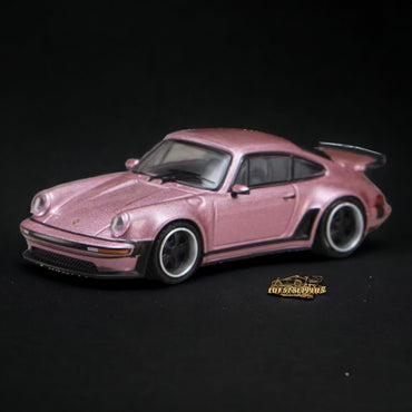 HobbyFans Porsche Singer 930 Turbo Study Ghost Player Custom Pink 1:64 (ONLINE ORDER ONLY)