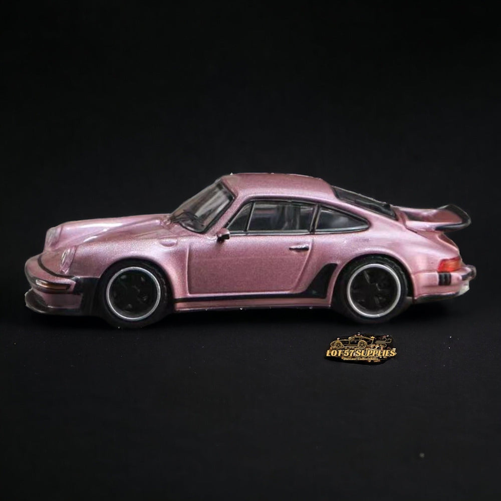 HobbyFans Porsche Singer 930 Turbo Study Ghost Player Custom Pink 1:64 (ONLINE ORDER ONLY)