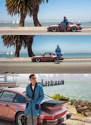 HobbyFans Porsche Singer 930 Turbo Study Ghost Player Custom Pink 1:64 (ONLINE ORDER ONLY)