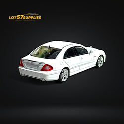 MK Model Mercedes-Benz E63 AMG W211 in White Limited to 599 Pcs 1:64 (ONLINE ORDER ONLY)