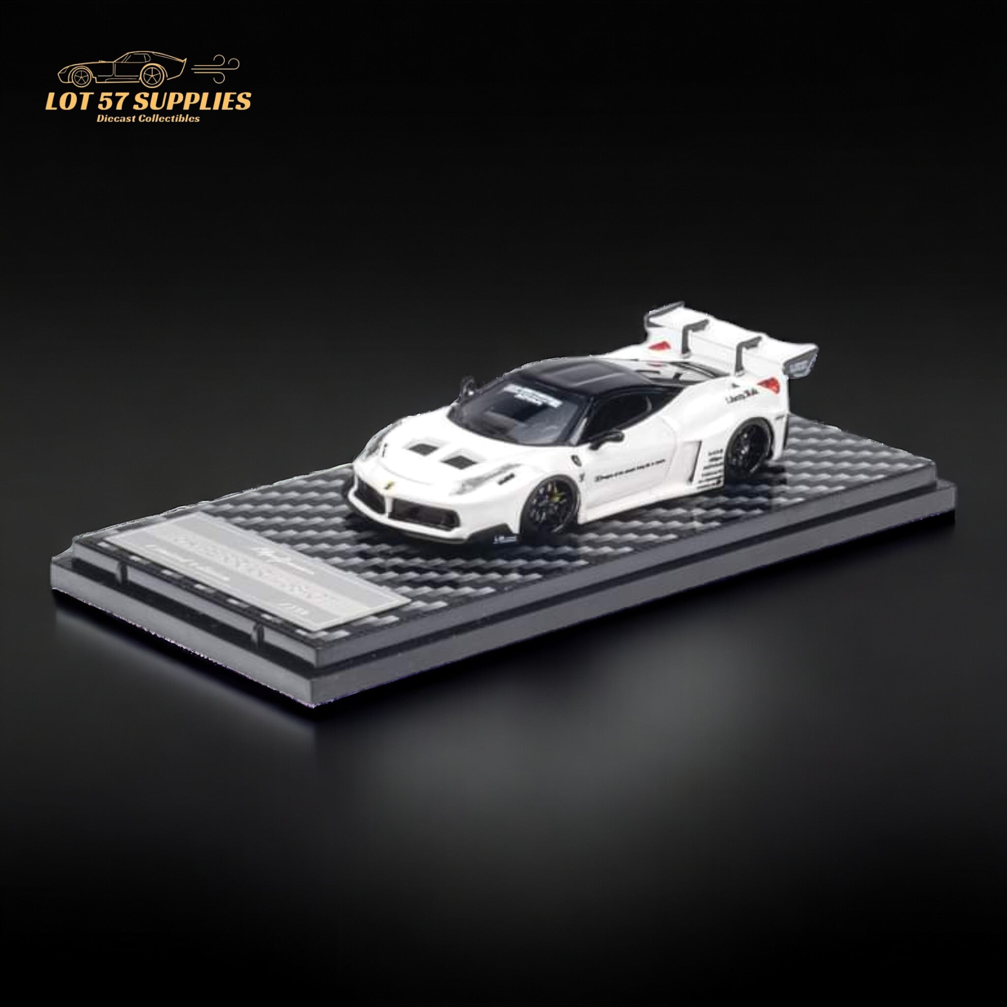 QIDIAN 458 LBWK GT Resin Model Limited to 199 Pcs White 1:64 (ONLINE ORDER ONLY)