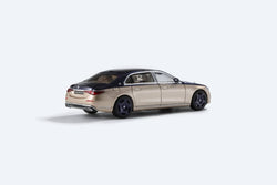 AR BOX 2021 Mercedes-Benz Maybach W223 Blue-Gold 2-Tone Licensed Product 1:64 (ONLINE ORDER ONLY)