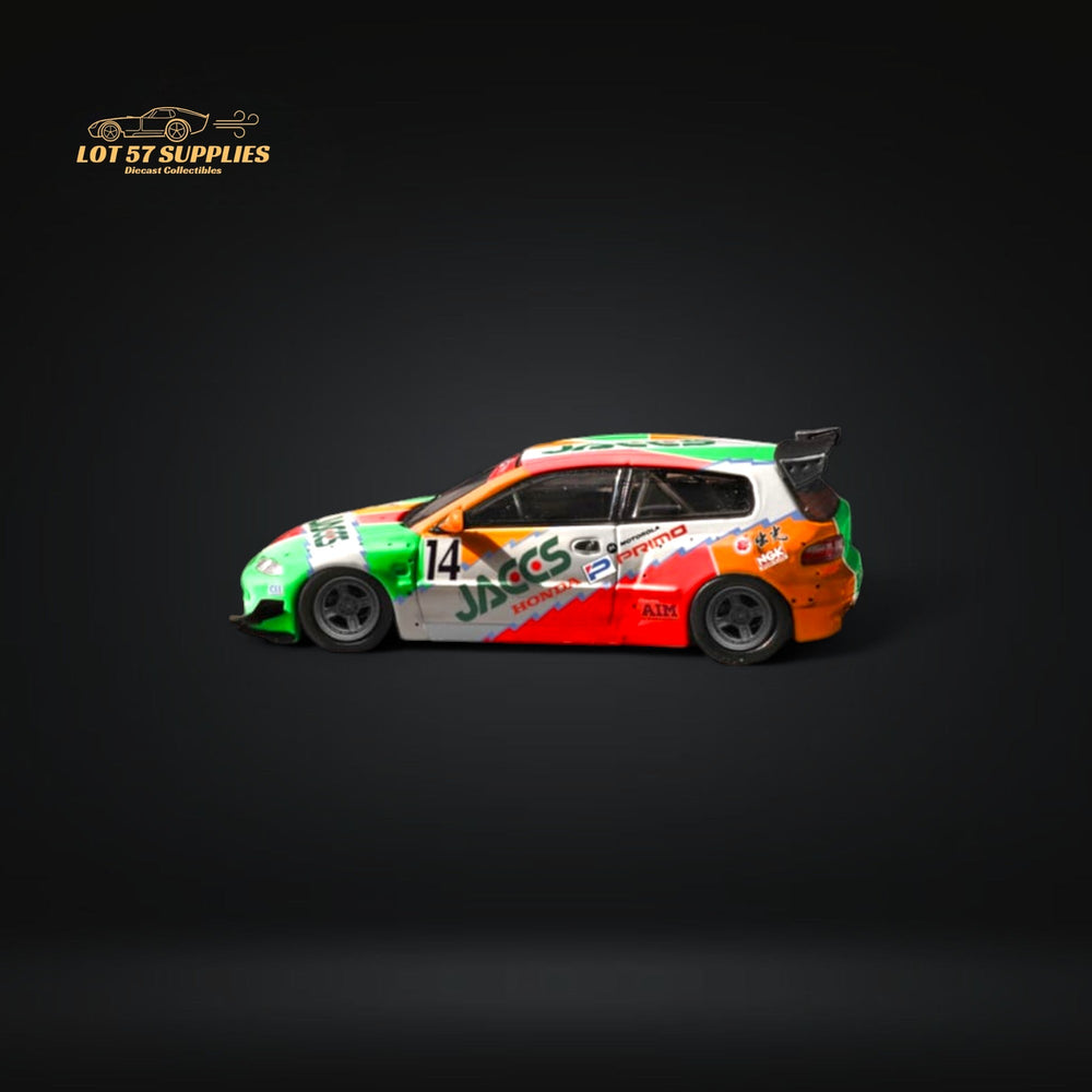 Fuji Honda Civic EG6 5th Gen MK5 Rocket Bunny JACCS #14 Livery 1:64 (ONLINE ORDER ONLY)