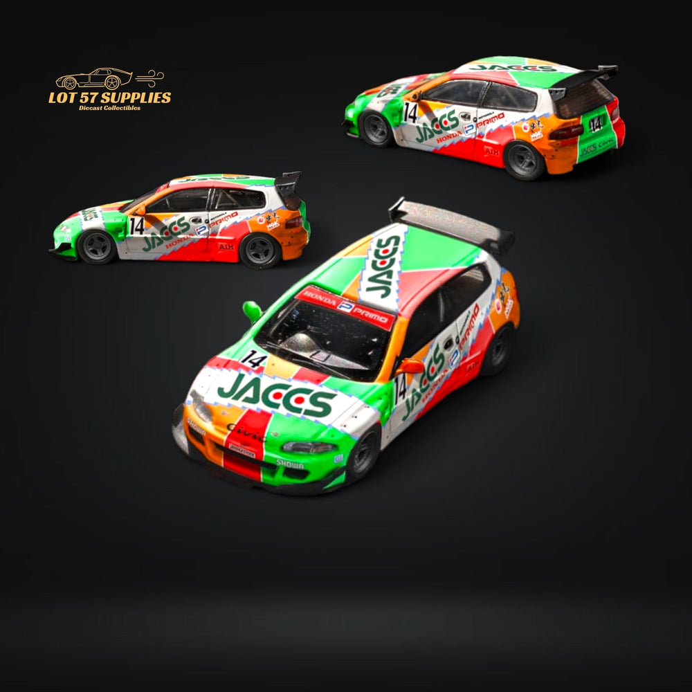 Fuji Honda Civic EG6 5th Gen MK5 Rocket Bunny JACCS #14 Livery 1:64 (ONLINE ORDER ONLY)