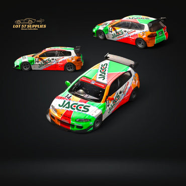 Fuji Honda Civic EG6 5th Gen MK5 Rocket Bunny JACCS #14 Livery 1:64 (ONLINE ORDER ONLY)