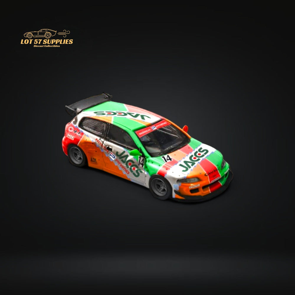 Fuji Honda Civic EG6 5th Gen MK5 Rocket Bunny JACCS #14 Livery 1:64 (ONLINE ORDER ONLY)