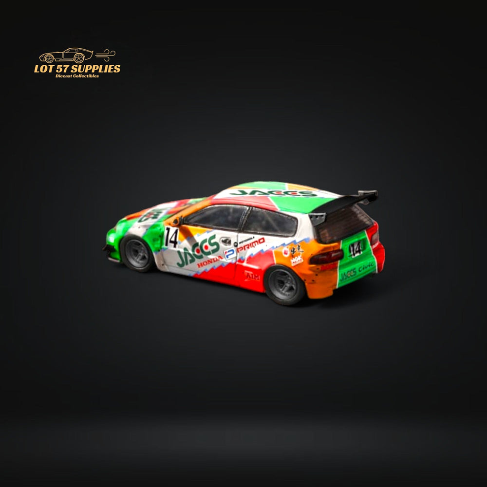 Fuji Honda Civic EG6 5th Gen MK5 Rocket Bunny JACCS #14 Livery 1:64 (ONLINE ORDER ONLY)
