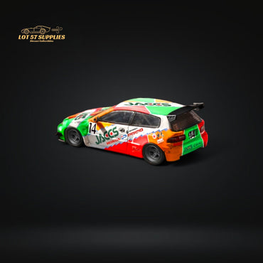 Fuji Honda Civic EG6 5th Gen MK5 Rocket Bunny JACCS #14 Livery 1:64 (ONLINE ORDER ONLY)