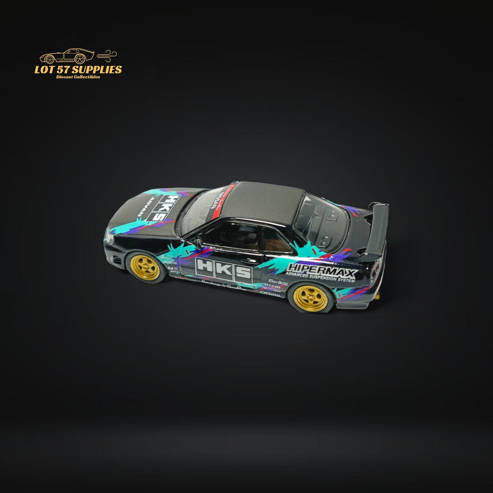 MC Nissan Skyline R34 Turbo HKS Livery 1:64 (ONLINE ORDER ONLY)