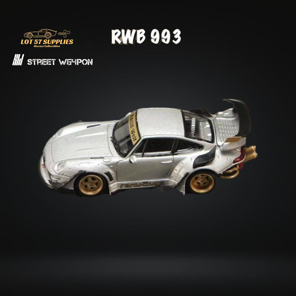 Street Weapon Porsche RWB 993 Heavenly Livery 1:64 (ONLINE ORDER ONLY)