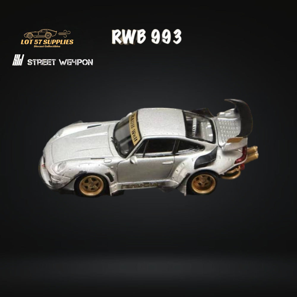 Street Weapon Porsche RWB 993 Heavenly Livery 1:64 (ONLINE ORDER ONLY)