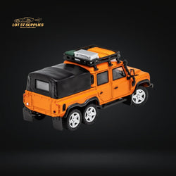 GCD Land Rover Defender 6x6 Orange Camping Modified 1:64 KS-053-287 (ONLINE ORDER ONLY)