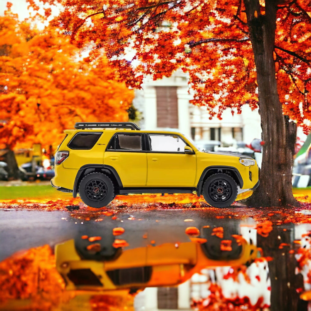 GCD Toyota 4 RUNNER SUV 4x4 OFF ROAD in Yellow 1:64 (ONLINE ORDER ONLY)