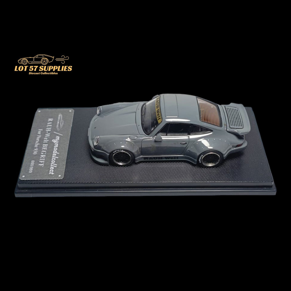 MC Porsche RWB 930 Cement Grey Ducktail Diecast 1:64 (ONLINE ORDER ONLY)
