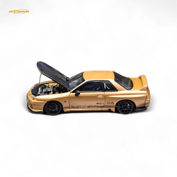 Focal Horizon Nissan Skyline GT-R R32 Top Secret Gold 1:64