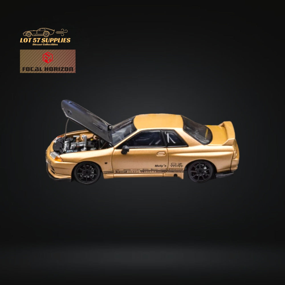 Focal Horizon Skyline GT-R R32 Top Secret Gold 1:64 (ONLINE ORDER ONLY)