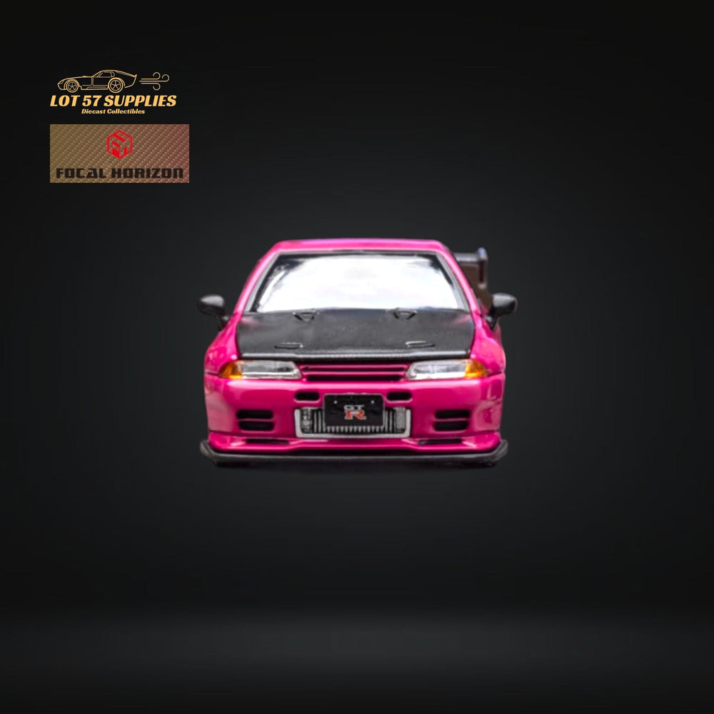 Focal Horizon Skyline GT-R R32 Top Secret Pink 1:64 (ONLINE ORDER ONLY)