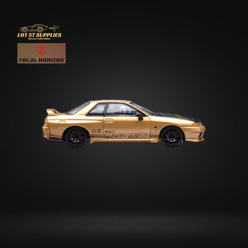 Focal Horizon Skyline GT-R R32 Top Secret Gold 1:64 (ONLINE ORDER ONLY)