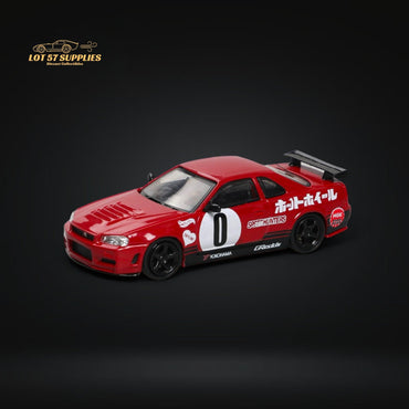 Stance Hunters SH Skyline GT-R R34 NFS 0 Livery 1:64 (ONLINE ORDER ONLY)