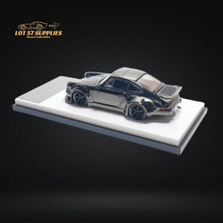MC Porsche RWB 930 Chrome Gunmetal Gray Diecast 1:64 (ONLINE ORDER ONLY)