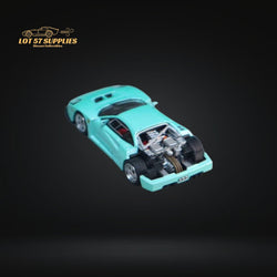 Stance Hunters Ferrari F40 LM Light Aqua Green With Removable Rear Engine Cover 1:64 (ONLINE ORDER ONLY)