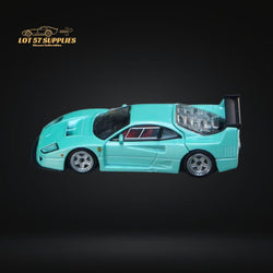 Stance Hunters Ferrari F40 LM Light Aqua Green With Removable Rear Engine Cover 1:64 (ONLINE ORDER ONLY)