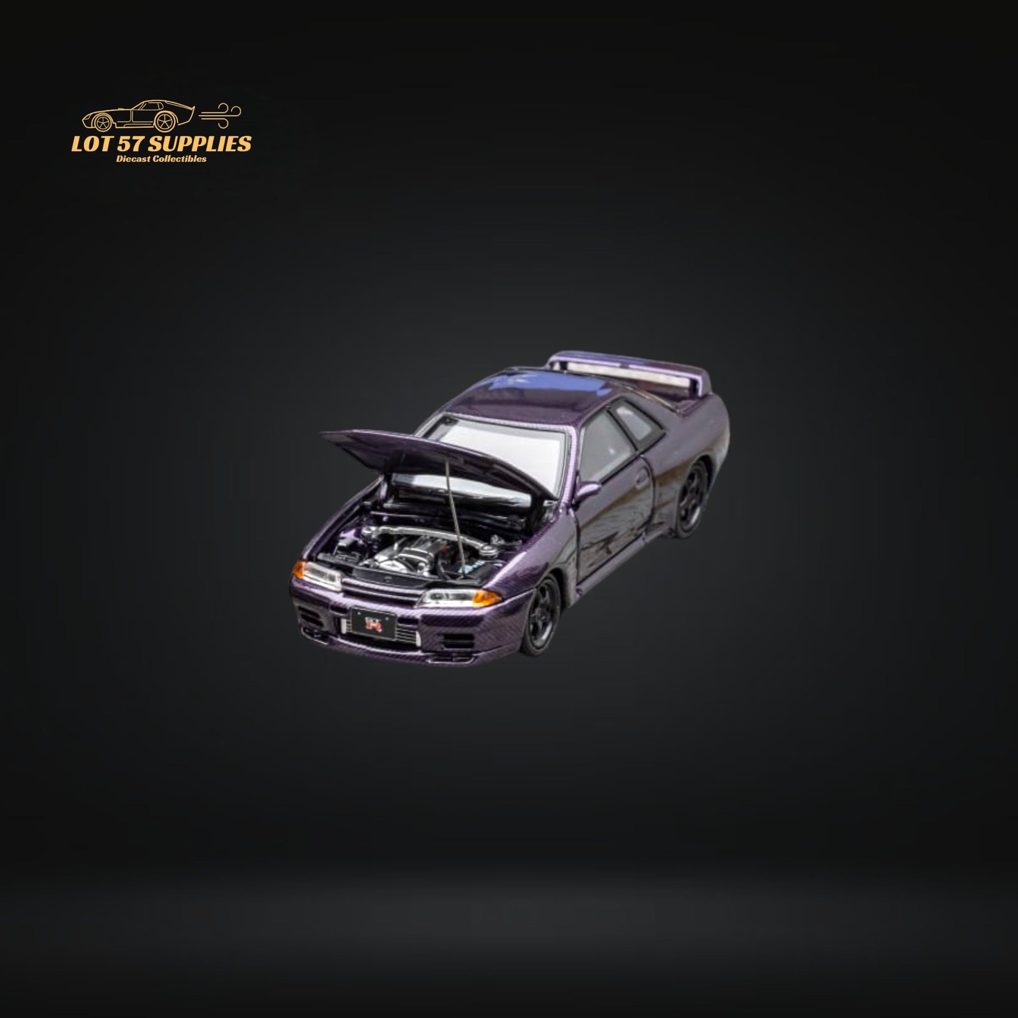 Focal Horizon Skyline R32 GT-R 3rd Gen Nismo S-Tune Full Carbon Purple 1:64 (ONLINE ORDER ONLY)