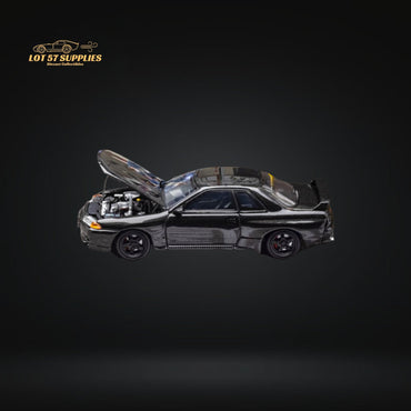 Focal Horizon Skyline R32 GT-R 3rd Gen Nismo S-Tune Full Carbon Black 1:64 (ONLINE ORDER ONLY)