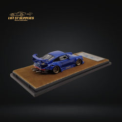 QIDIAN Porsche RWB 930 GT Wing in Blue Resin Model 1:64 (ONLINE ORDER ONLY)