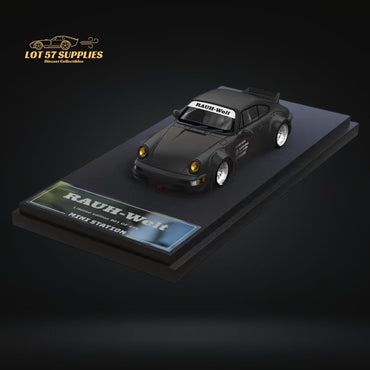 Mini Station Porsche RWB 964 Samurai Black Ordinary 1:64 (ONLINE ORDER ONLY)
