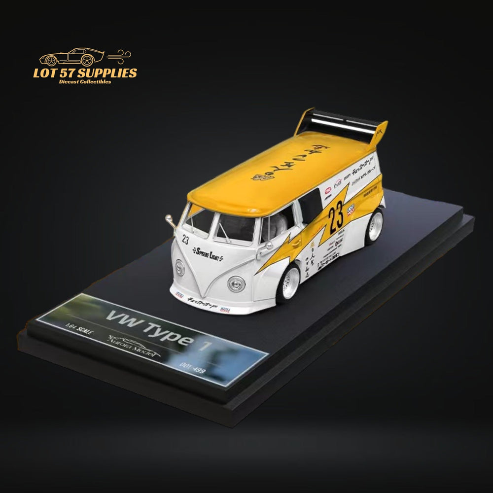 Aurora Model VW Volkswagen T1 Van Bus Lighting #23 Livery 1:64 (ONLINE ORDER ONLY)
