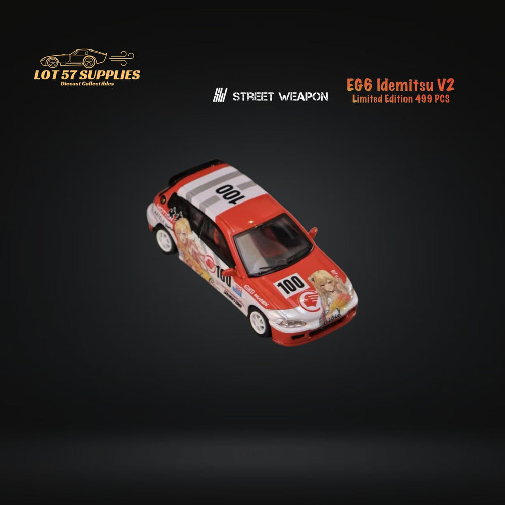 Street Weapon Honda Civic EG6 Idemitsu V2 1:64 (ONLINE ORDER ONLY)