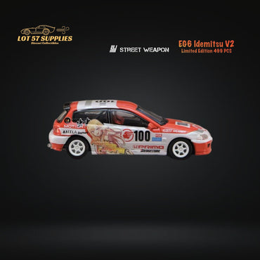 Street Weapon Honda Civic EG6 Idemitsu V2 1:64 (ONLINE ORDER ONLY)