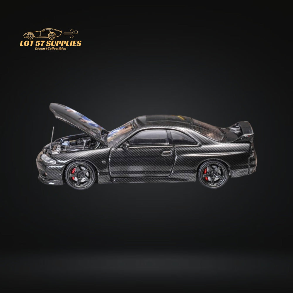 Focal Horizon Skyline GT-R R33 GT-R 4th Gen BCNR33 Full Carbon Black 1:64 (ONLINE ORDER ONLY)