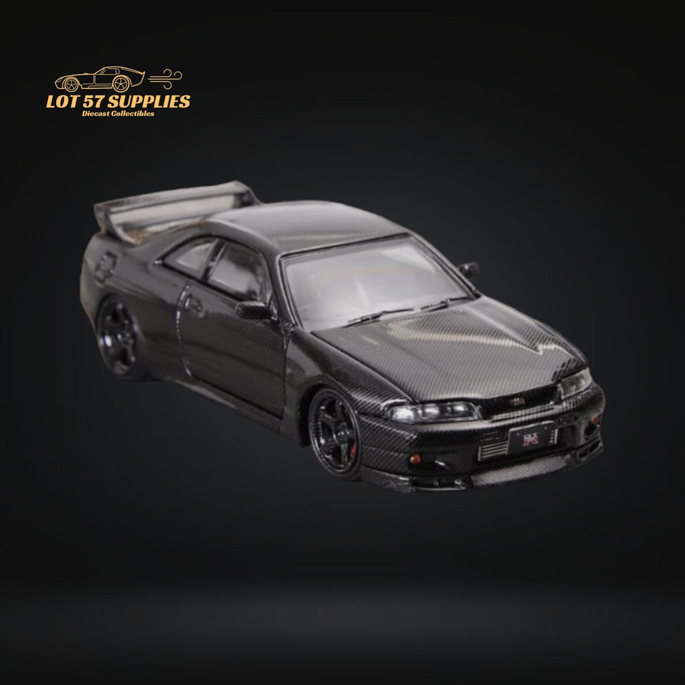 Focal Horizon Skyline GT-R R33 GT-R 4th Gen BCNR33 Full Carbon Black 1:64 (ONLINE ORDER ONLY)