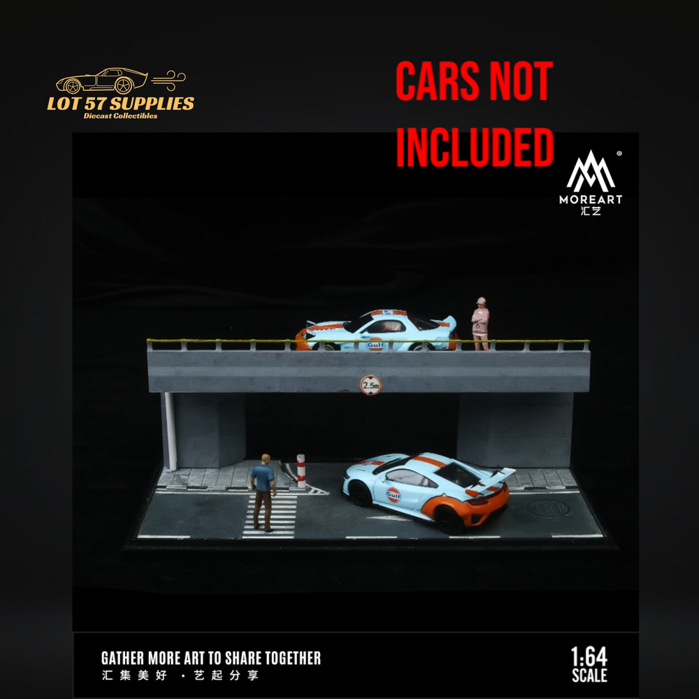 (Pre-Order) MoreArt OVERPASS SCENE MODEL Diorama Scene 1:64 MO901302 (ONLINE ORDER ONLY)