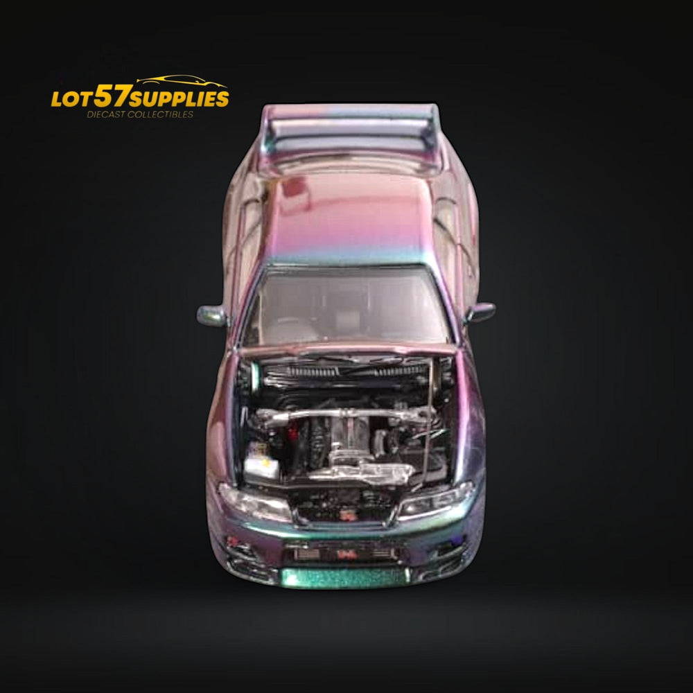 Focal Horizon Skyline GT-R R33 GT-R 4th Gen BCNR33 Magic Purple 1:64 (ONLINE ORDER ONLY)